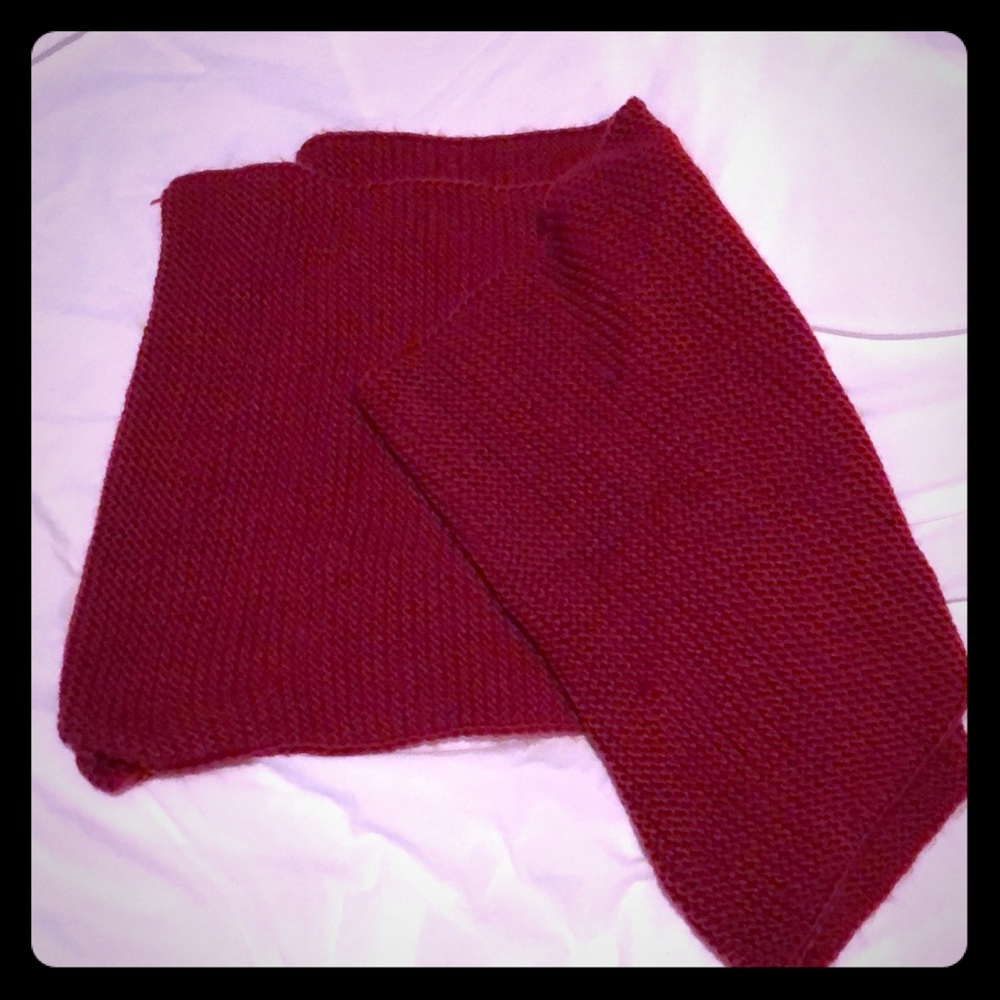 Oversized infinity scarf/snood